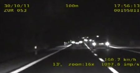Nagrali szarżującego pirata drogowego