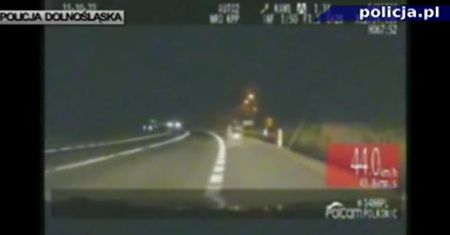 Pirat drogowy na krajowej trójce