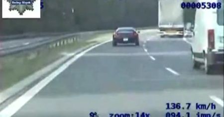 Lubin: Pędził ponad 200 km/h