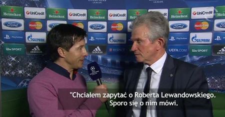 Jupp Heynckes o Lewandowskim