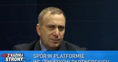 Schetyna o związkach partnerskich [Z każdej strony]