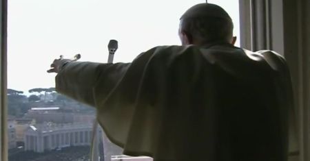 Przedostatnia modlitwa z papieżem