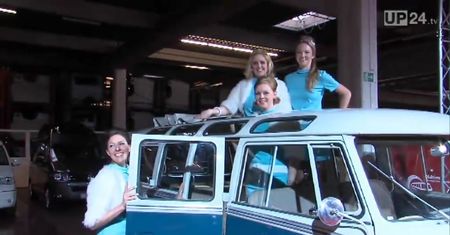 Volkswagen w stylu retro