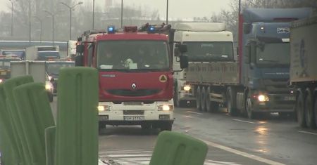 Karambol 30 samochodów w Chorzowie