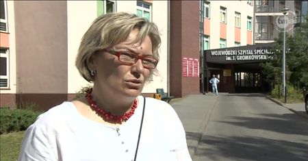 Wypadek w szpitalu - pacjentka wypadła z okna