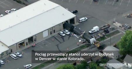 W Denver wykoleił się pociąg