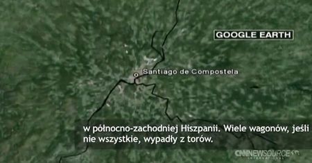 Katastrofa kolejowa w Hiszpanii