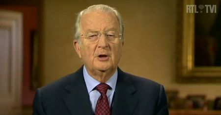 Król Albert II apeluje o jedność kraju