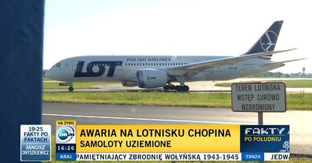 Awaria na wszystkich polskich lotniskach; godzinne opóźnienia