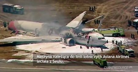 Boeing 777 rozbił się w San Francisco