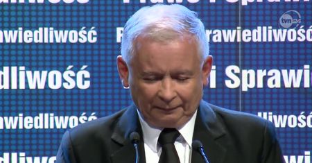 Jarosław Kaczyński w Węgrowie