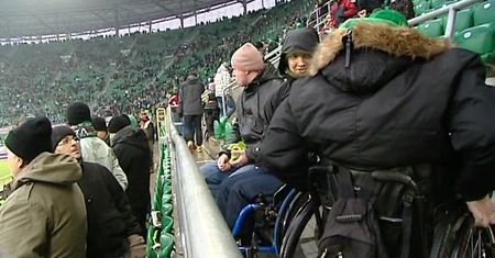 Ci kibice przełamują wszelkie bariery