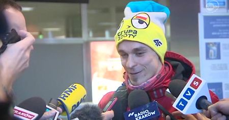 Żyła wrócił do kraju po zwycięstwie w PŚ