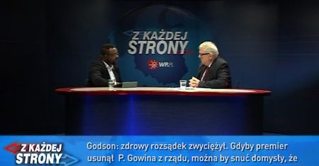 John Godson o wyjściu z PO [Z każdej strony]