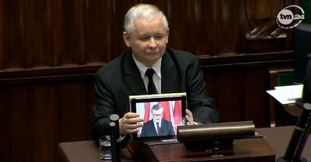 Profesor Gliński przemówił z ekranu tabletu