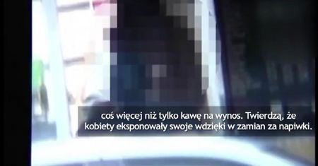 Zamiast kawy serwowały striptiz