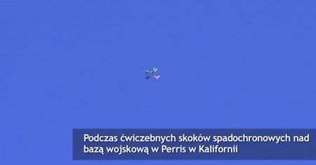Żołnierzowi marines nie otworzył się spadochron