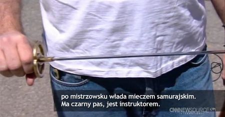 Biskup poskromił złodzieja mieczem