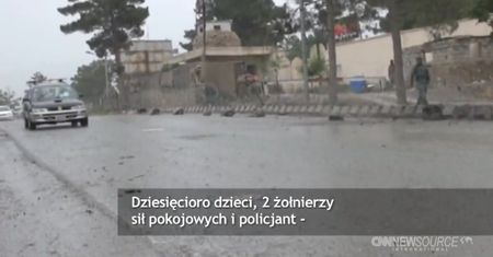 Zamach w pobliżu szkoły w Afganistanie