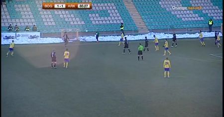 Babol bramkarza Arki Gdynia