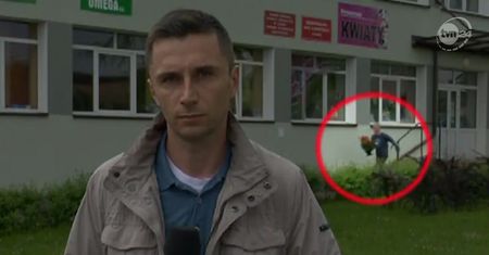 Kradzież przed kamerą TVN 24