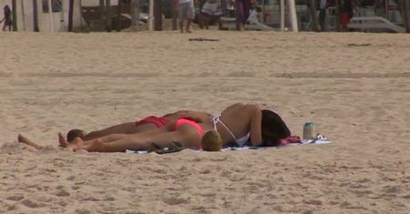 Z wizytą na plaży Copacabana [Bez komentarza]