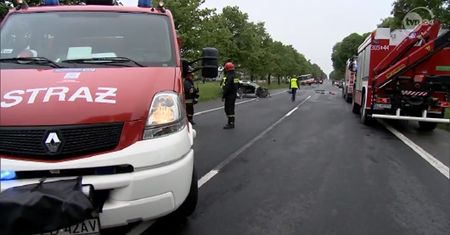 Tragiczny wypadek w Ostrówku
