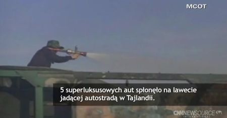 Spłonęły samochody warte miliony złotych