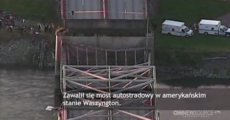 USA: Zawalił się most na autostradzie