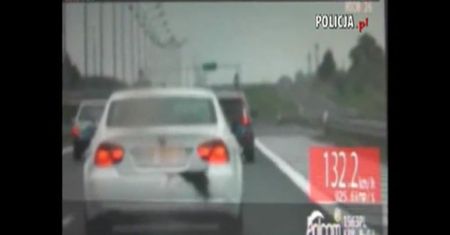 Żartowniś w BMW zatrzymany