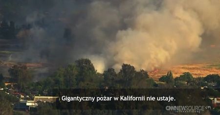 Wielkie pożary w Kalifornii
