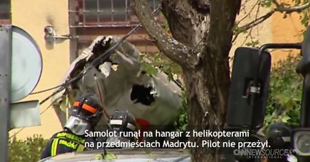 Katastrofa lotnicza w Hiszpanii