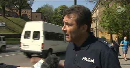 Atak na turystów na Wawelu