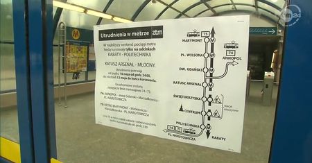 Chaos komunikacyjny w Warszawie