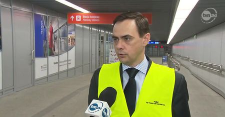 Wykolejenie pociągu w Warszawie