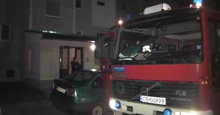 Starszy mężczyzna spłonął w Bydgoszczy