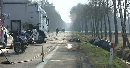 Zachodniopomorskie: Zginął po zderzeniu z tirem