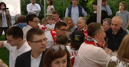 Jarosław Kaczyński o meczu Polska - Grecja