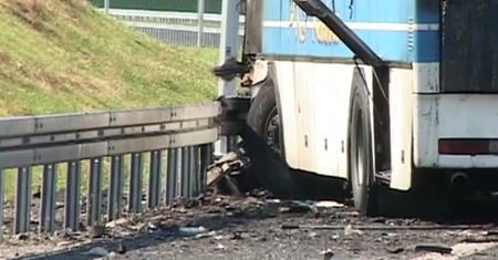 Tragiczny wypadek autobusu