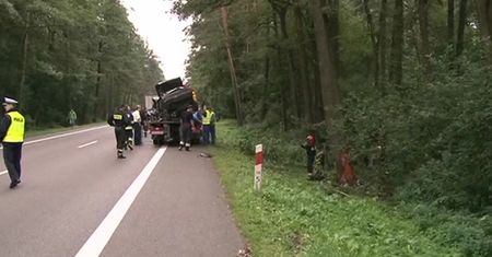 Tragiczny wypadek pod Augustowem