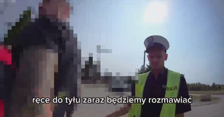 Jechał po partnerkę z ośrodka. Policjanci odkryli, co miał na sumieniu