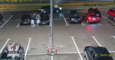 Wiozła znajomych na masce. Policja nie miała litości