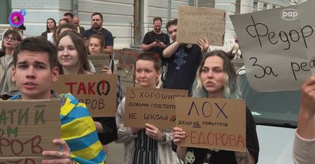 Jedno nazwisko wybrzmiewało najmocniej. Tłumy na ulicach Kijowa