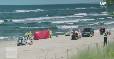 Reanimacja młodej dziewczyny nad Bałtykiem. Policjanci pokazali kulisy akcji