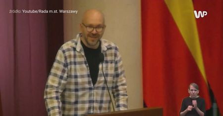 To on ujawnił aferę w Szpitalu Południowym. Teraz pojawił się na sesji rady miasta