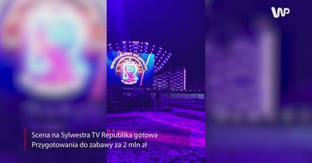 Sylwester w Chełmie. Tak wygląda scena. Kosztowała podatników 2 mln