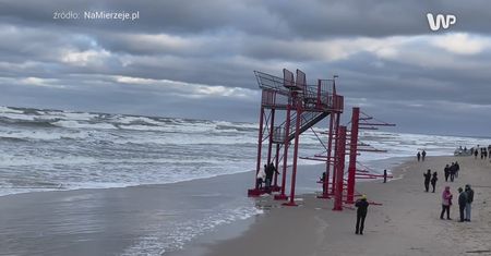 Wideo ze Stegny. Ludzie uciekali w popłochu