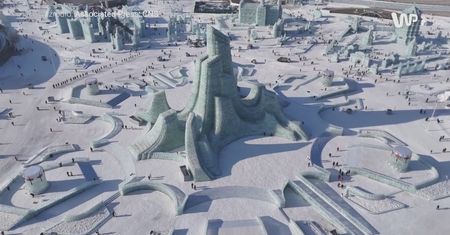 Największy lodowo-śnieżny park świata. Atrakcja robi wrażenie