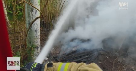 Strażak nie wytrzymał. "Czy wy nie rozumiecie po polsku?"