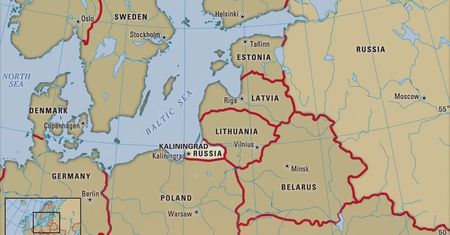 Dlaczego właściwie ten kawałek Rosji sąsiaduje z Polską?